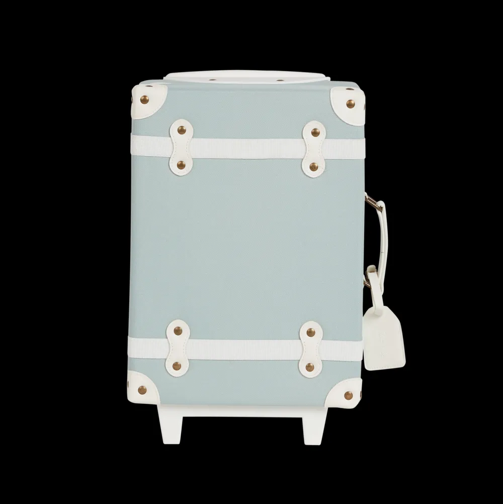 Olli Ella See-Ya Suitcase - Steel Blue Sale