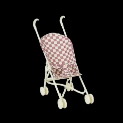 Olli Ella Sollie Stroller - Plum Check