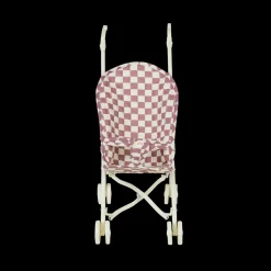 Olli Ella Sollie Stroller - Plum Check