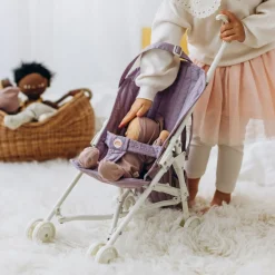 Olli Ella Sollie Stroller Seat - Lavender Hot