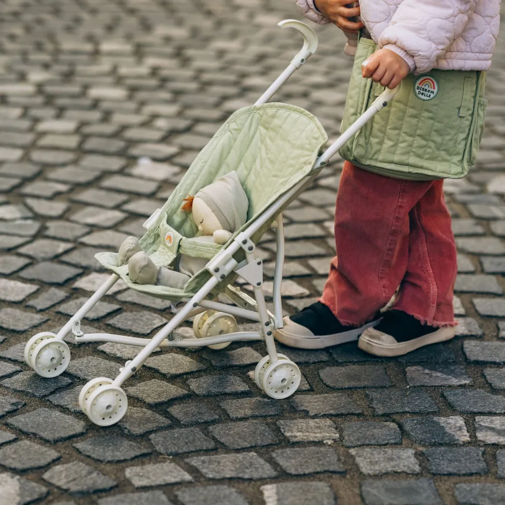 Olli Ella Sollie Stroller Seat - Sage Hot