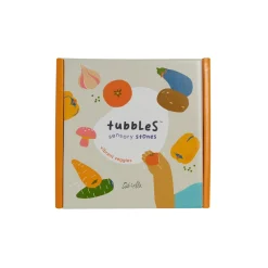 Olli Ella Tubbles - Sensory Stones - Vibrant Veggies New